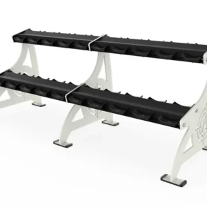 ALPHA 2 TIER PRO STYLE DUMBBELL RACK (10 PAIRS) - Titangymtools