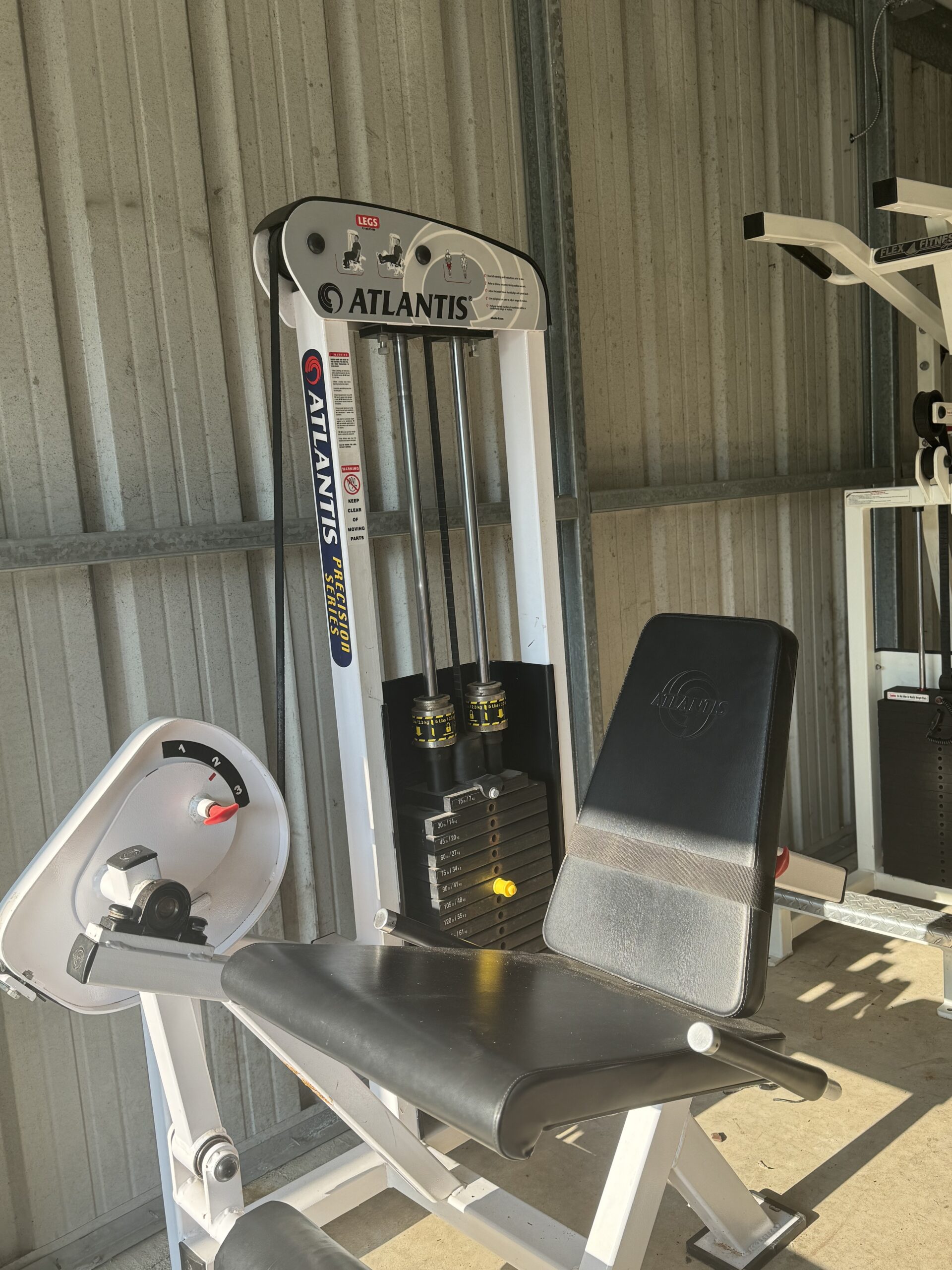 Atlantis Precision Series Leg Extension w 300 Lb Stack! | SRS Gym Solutions