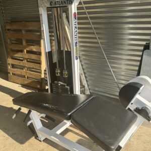 Atlantis Precision Series Prone Leg Curl w 190 Lb Stack! | SRS Gym Solutions