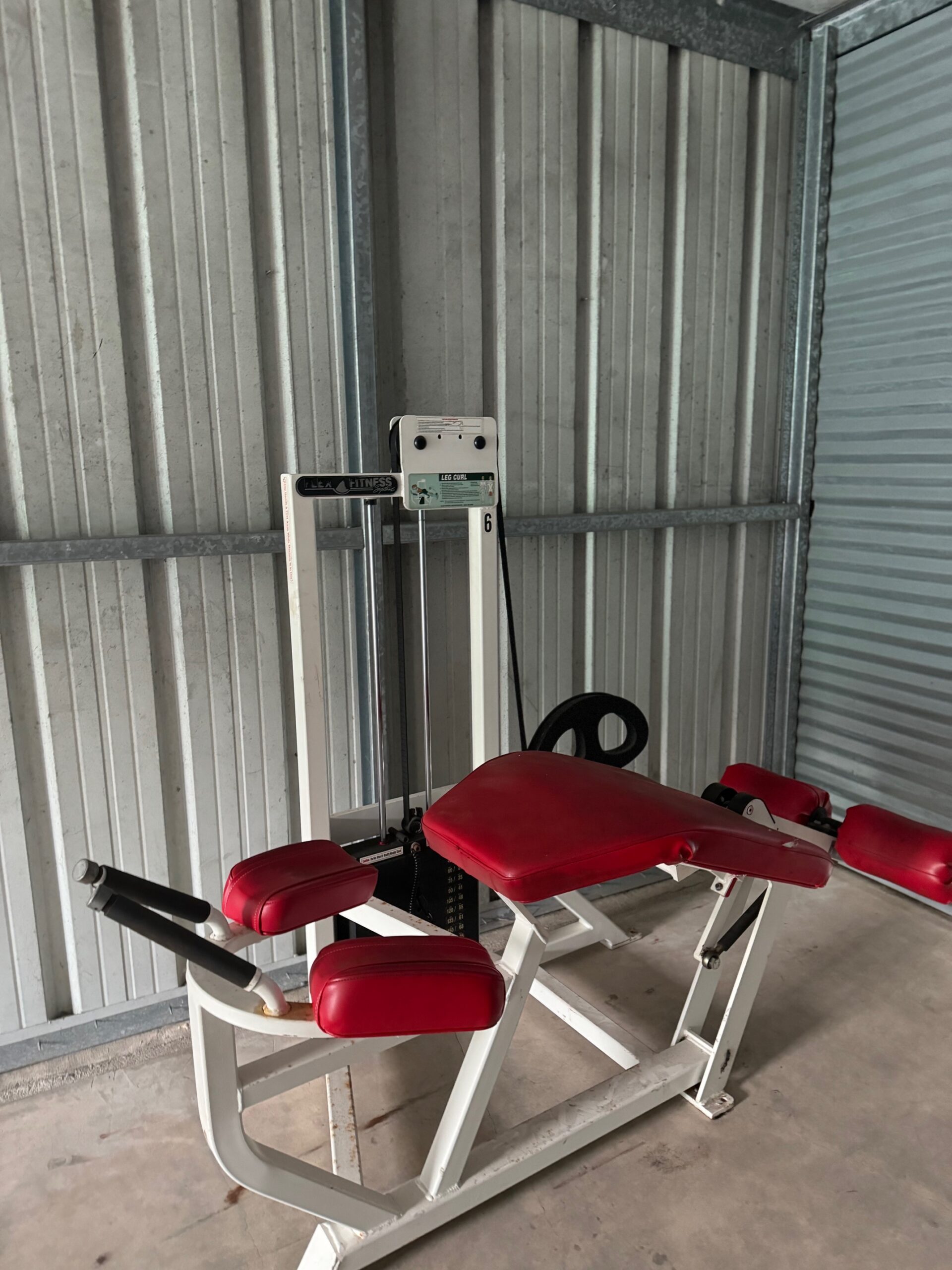 Flex Fitness Prone Leg Curl RARE !!!!!!!!! | SRS Gym Solutions