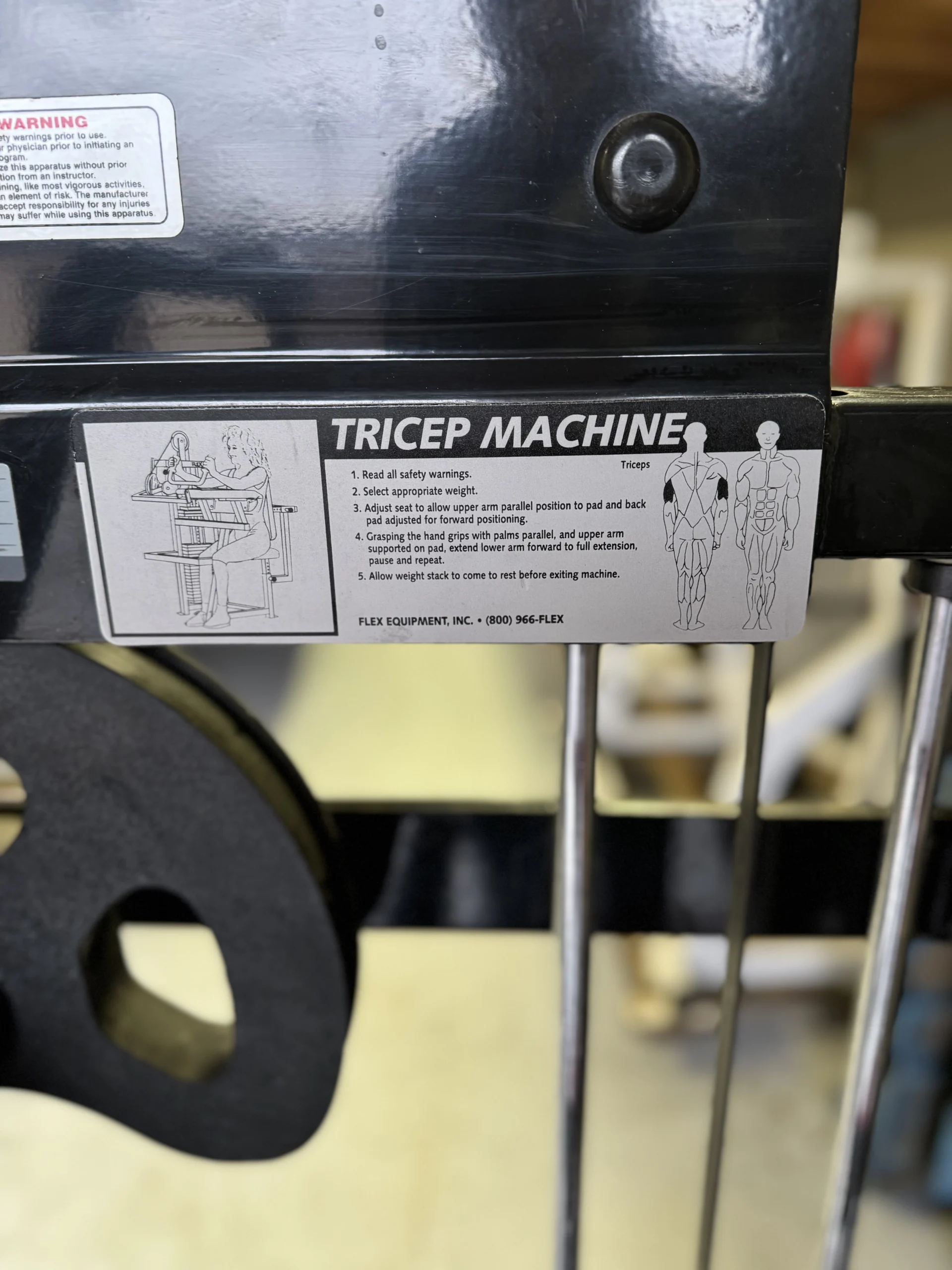 Flex Fitness Tricep Extension | SRS Gym Solutions