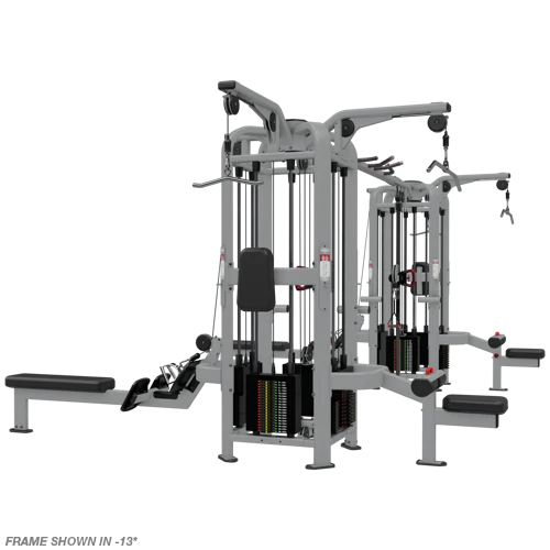 NAUTILUS MULTI-STATION 9 STATION WITH ADJUSTABLE PULLEY - Titangymtools