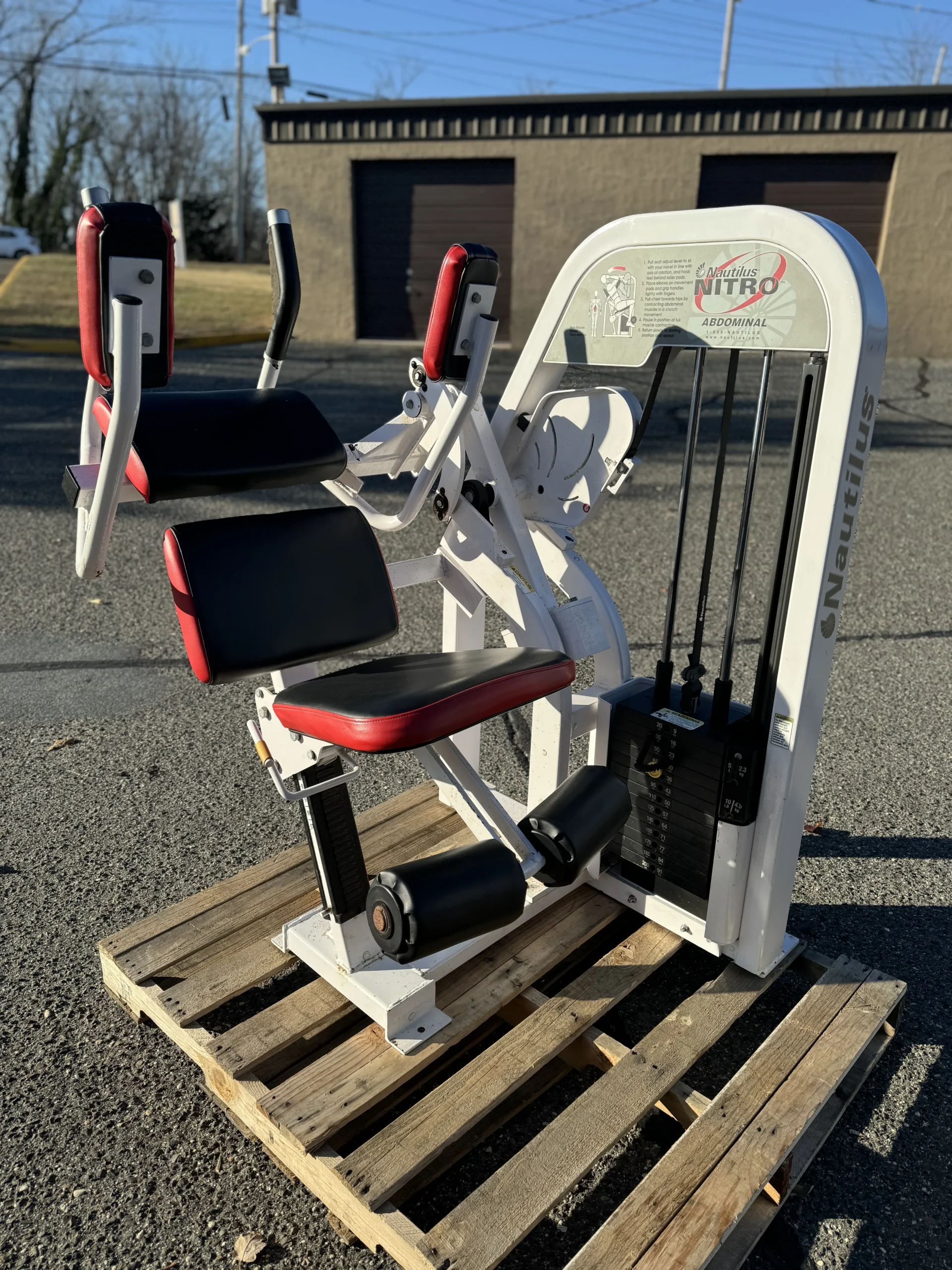 Nautilus Nitro Abdominal Crunch | SRS Gym Solutions