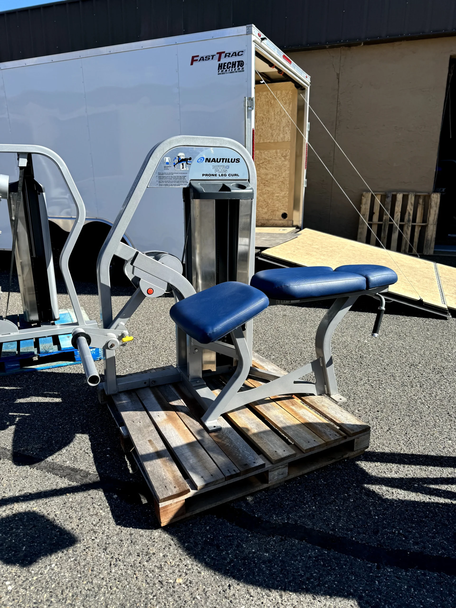 Nautilus Nitro Prone Leg Curl | SRS Gym Solutions