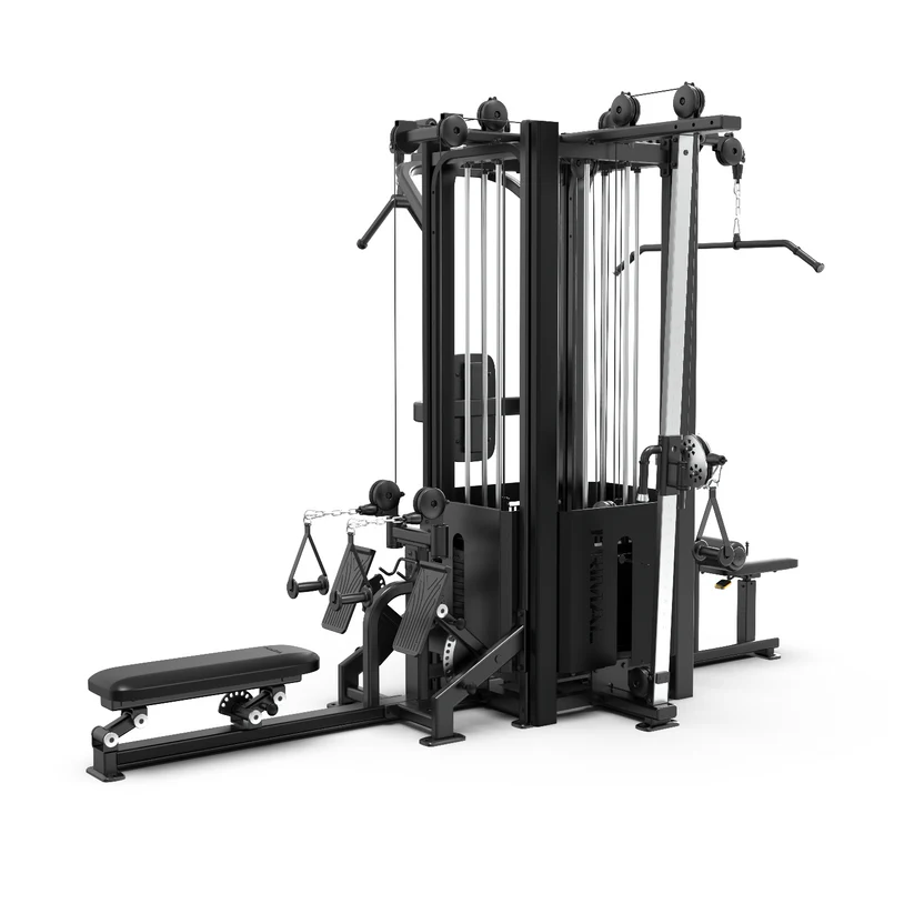 PRIMAL PERFORMANCE SERIES 4-STATION MULTI-STACK GYM - Titangymtools