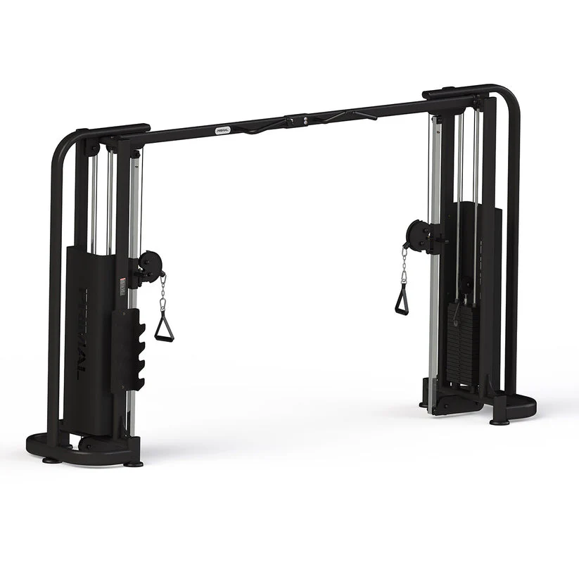 PRIMAL PERFORMANCE SERIES CABLE CROSSOVER WITH 2 X 125KG STACKS - Titangymtools