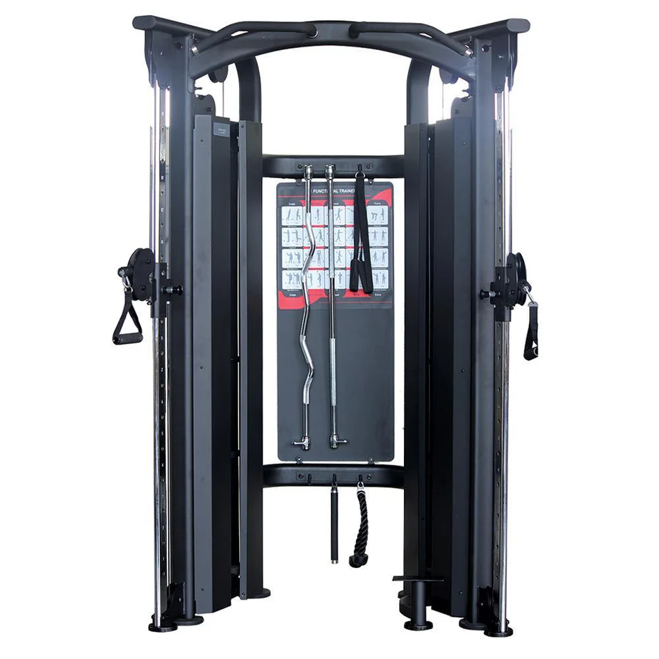 PRIMAL PRO SERIES DUAL ADJUSTABLE PULLEY FUNCTIONAL TRAINER - Titangymtools